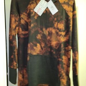NWT, LuLaRoe S Amber: Black & Orange